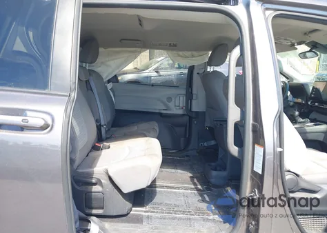 2022 Toyota Sienna Le из США, поврежденный, VIN 5TDKRKEC3NS097101